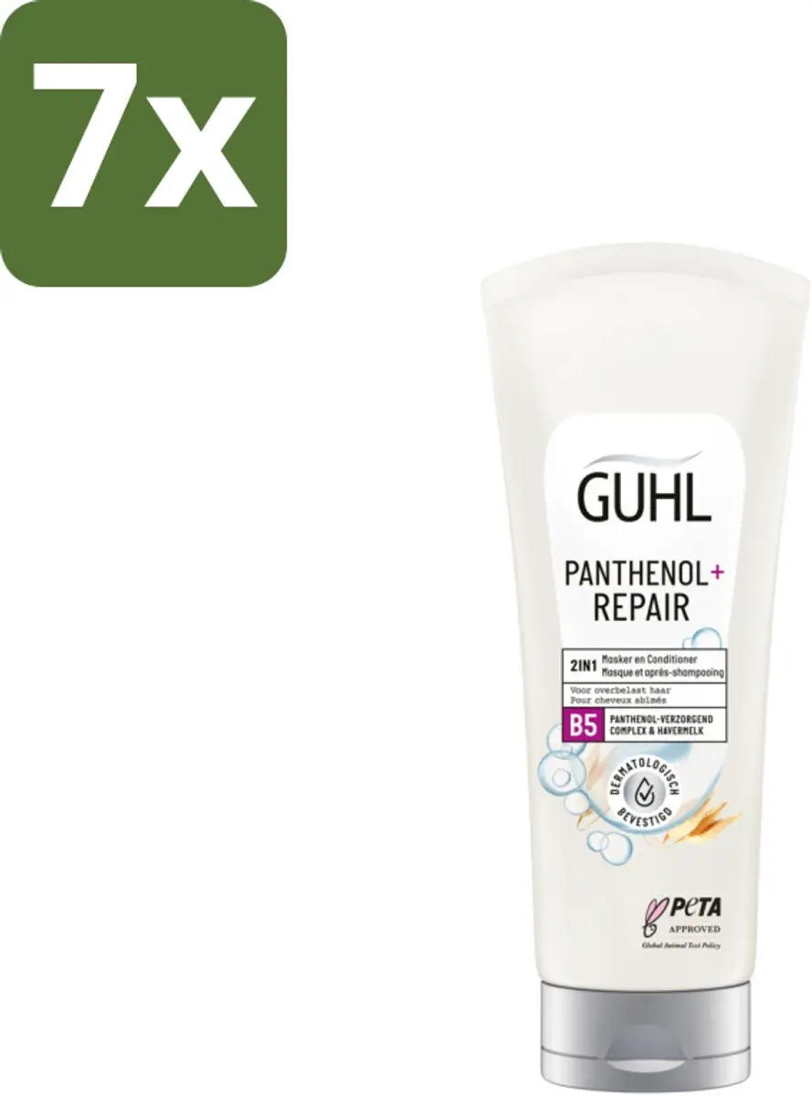 Guhl Panthenol+Repair Masker & Conditioner 200ml - 7x250ml