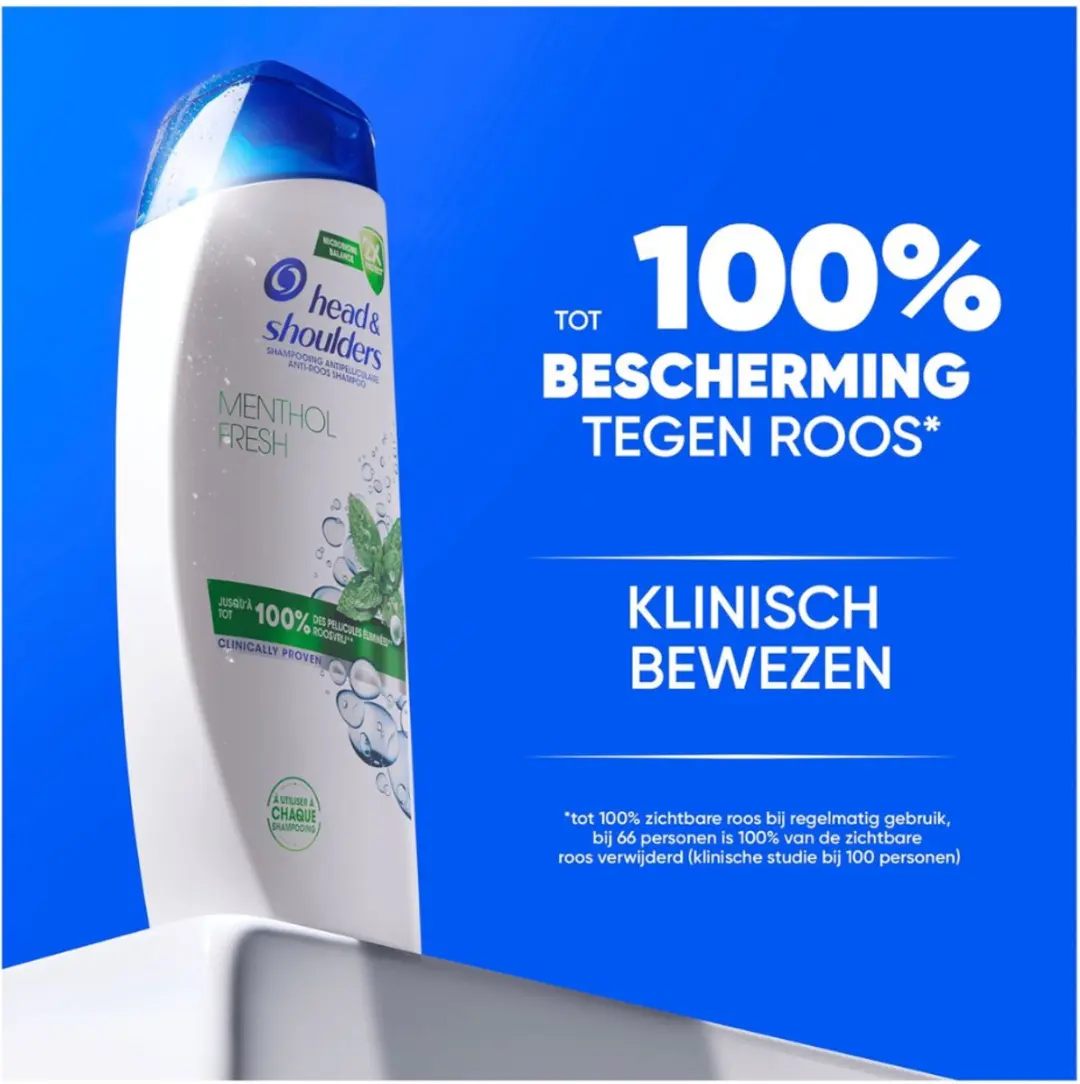 Head & Shoulders Anti-Roos Shampoo Menthol Fresh - 6x250ml