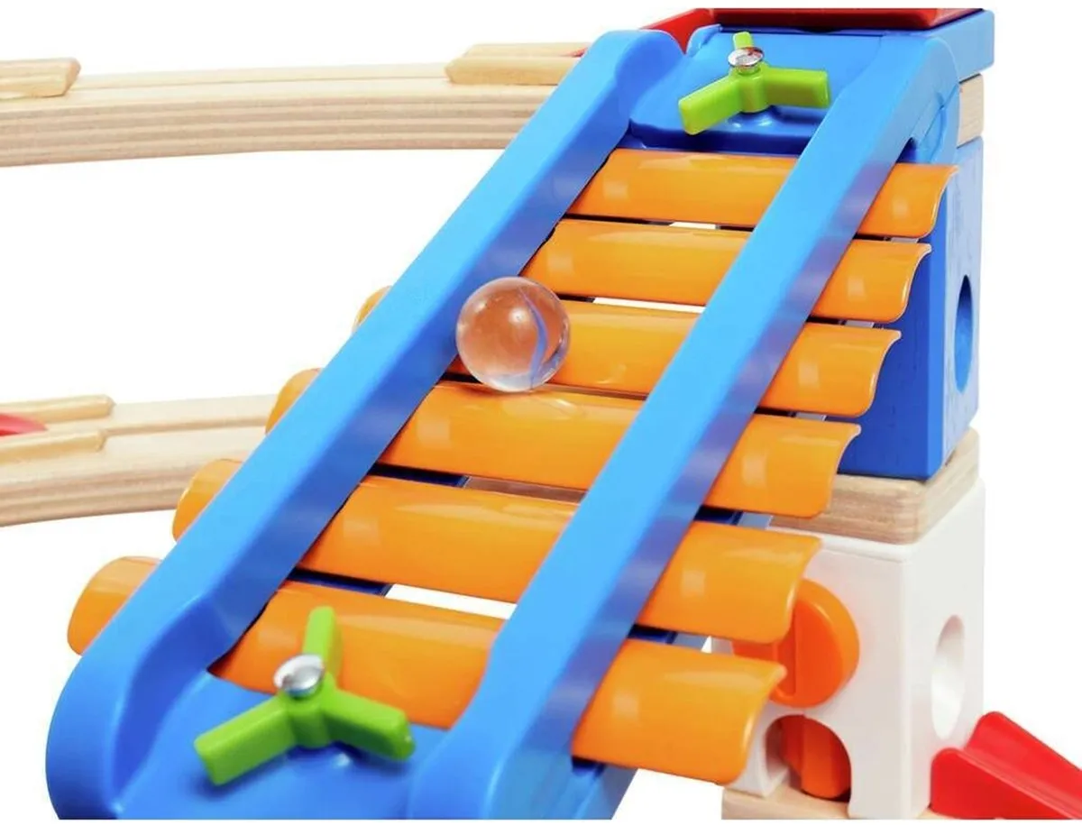 Hape Super Spiralburg E6024 - Speelgoed - Veelkleurig - afbeelding 6 van 6