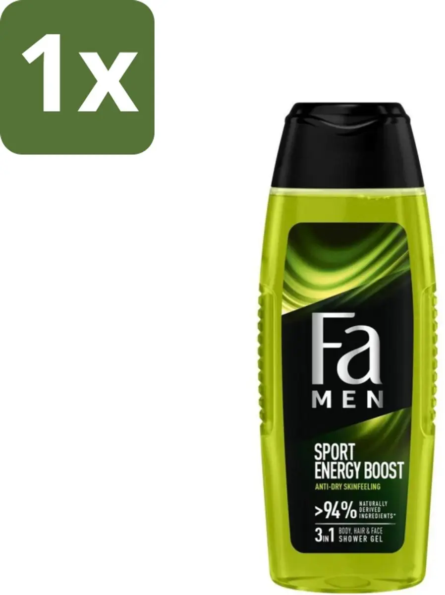 Fa Men Sport Energy Boost Doucemiddel 250ml