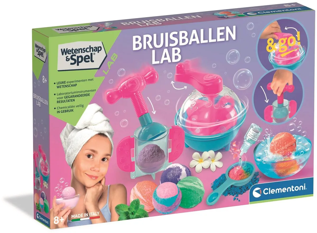 Clementoni Bruisballen Lab 56093 - Wetenschapsspel