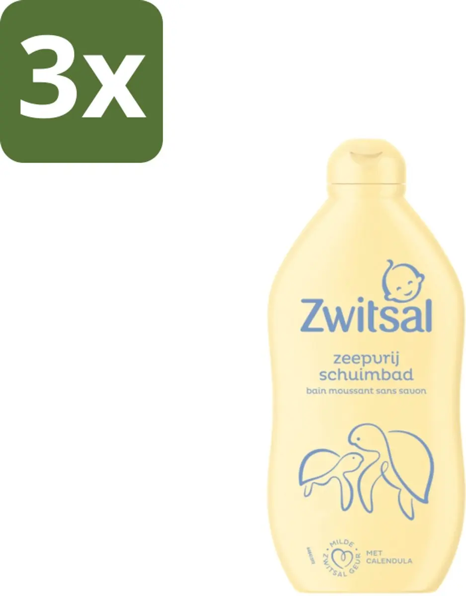 Zwitsal Zeepvrij Schuimbad 400ml