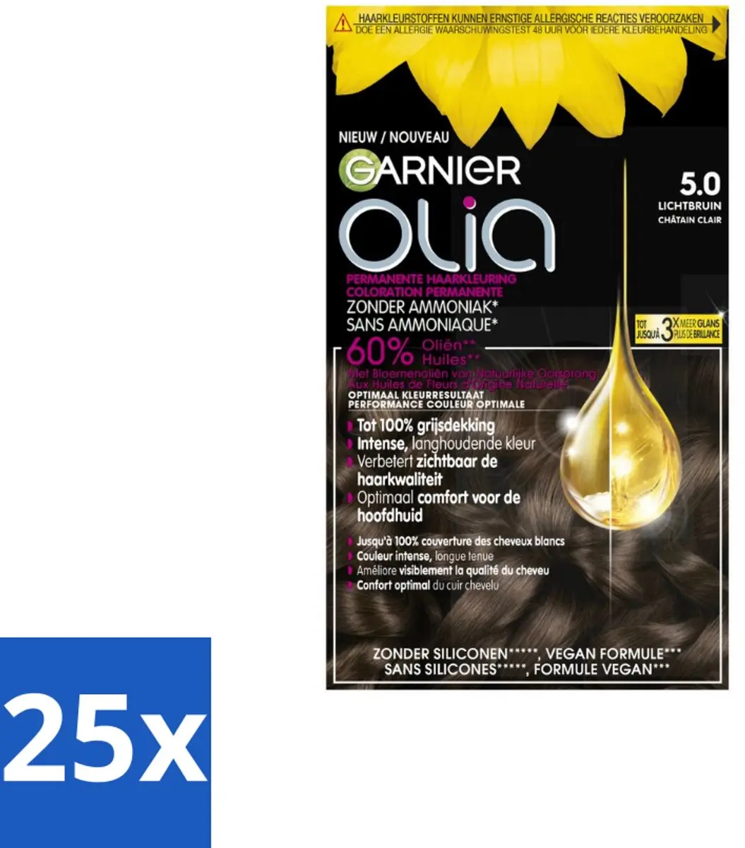 Garnier Olia 5 Lichtbruin Haarkleuring