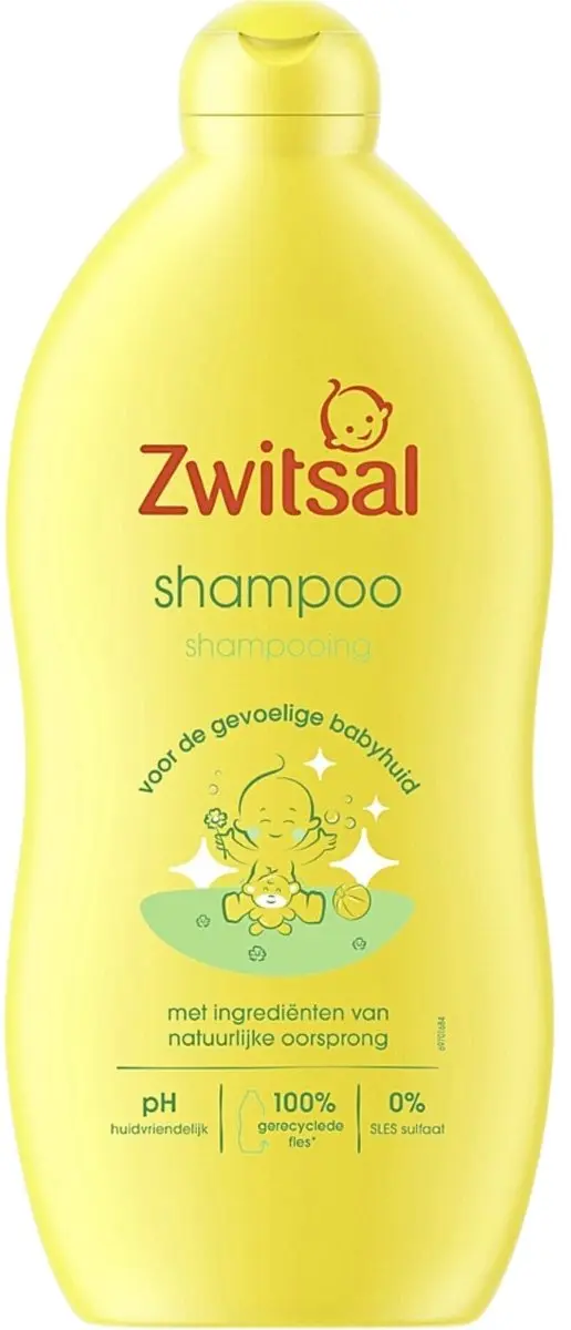 Zwitsal Mild Baby Shampoo 2800ml - 4 Stuks