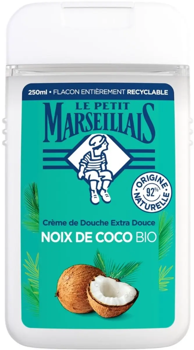 Le Petit Marseillais Douche & Bad Kokos 650ml - 2 Stuks