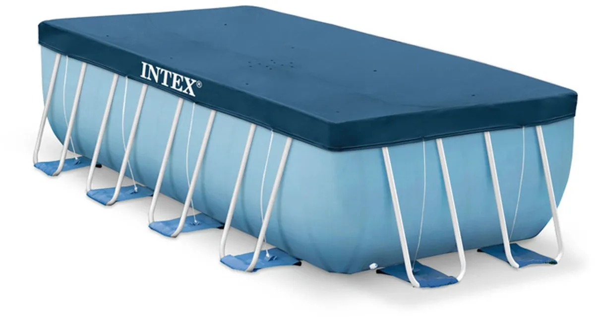 Intex Zwembad Afdekzeil 400x200cm - Donkerblauw