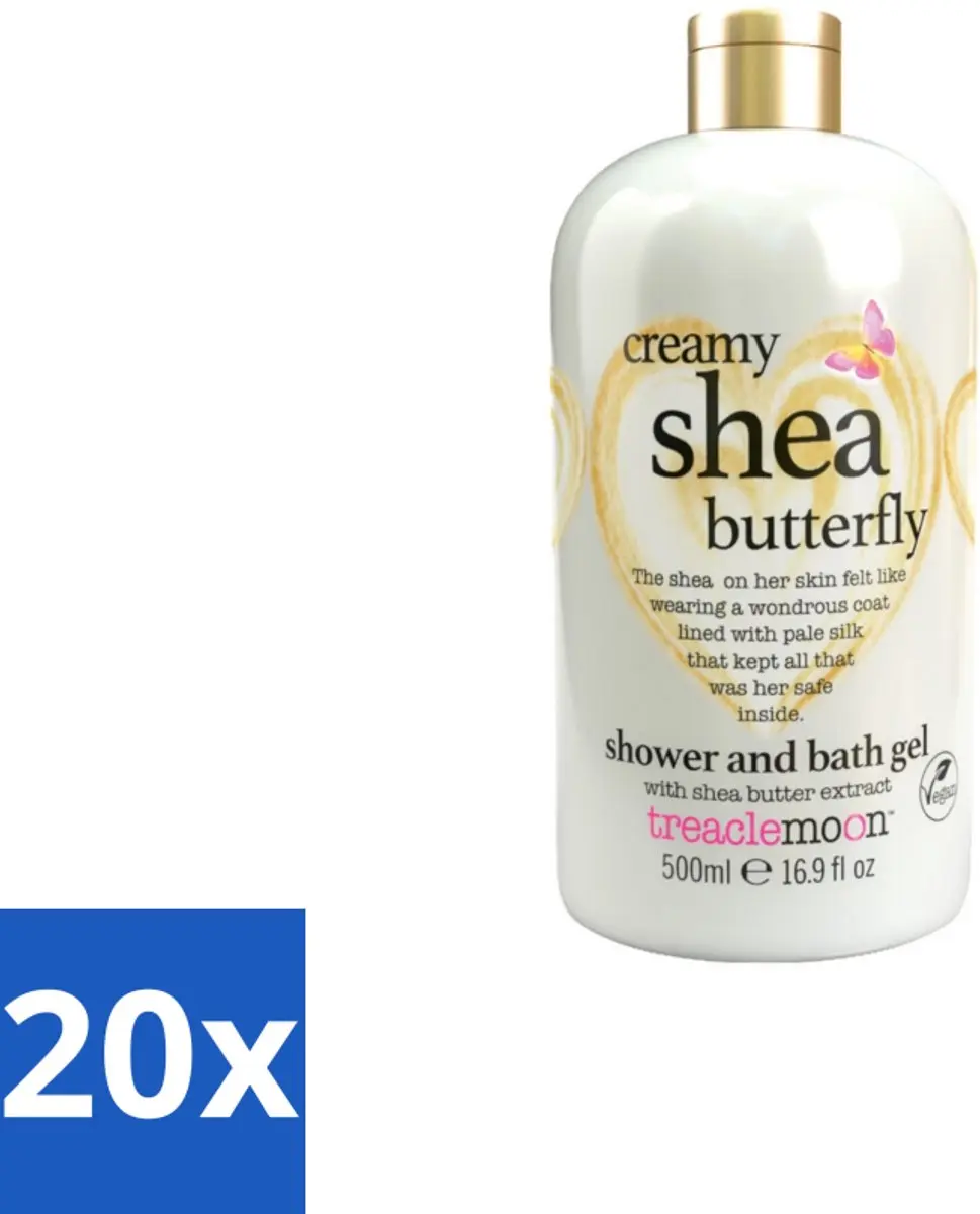 Treaclemoon Creamy Shea Butterfly Douchegel 500ml