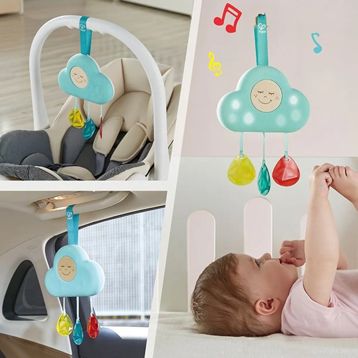 Hape Musikalisches Wolkenlicht - 3x AAA - afbeelding 6 van 6
