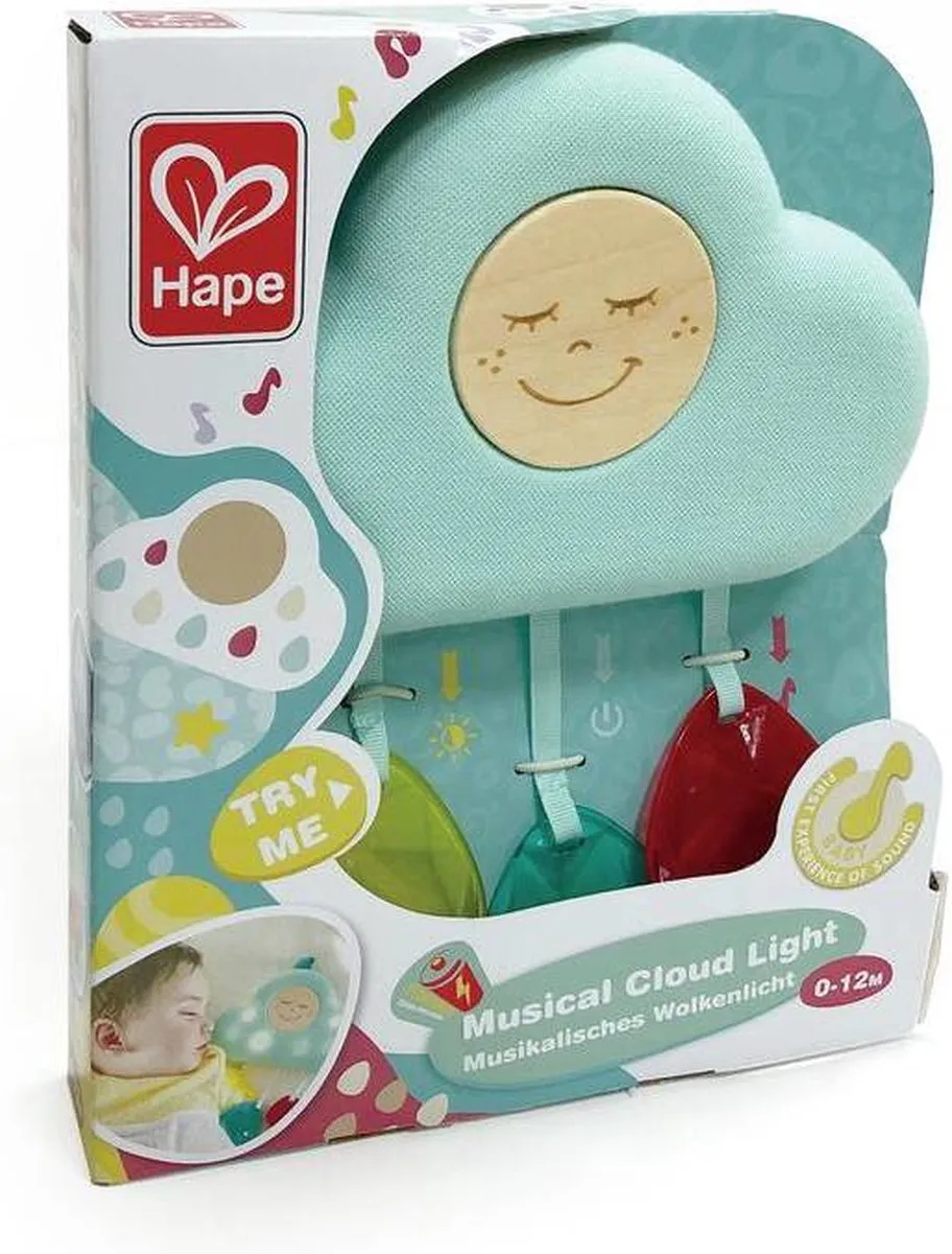Hape Musikalisches Wolkenlicht - 3x AAA