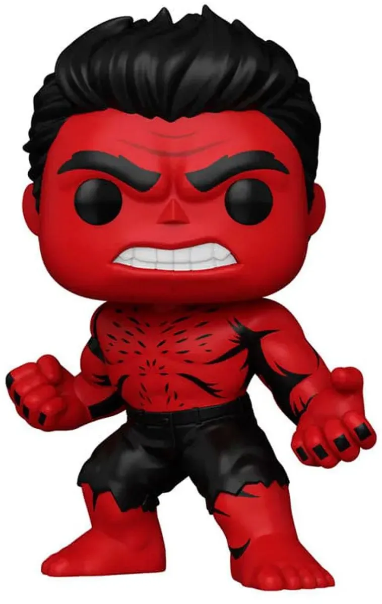 Funko Pop Marvel Red Hulk Captain America Brave New World #1338 - Multicolor