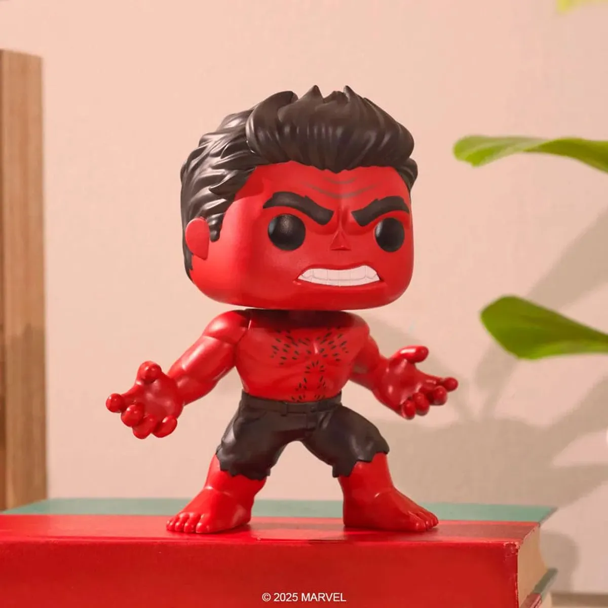 Funko Pop Marvel Red Hulk Captain America Brave New World #1338 - Multicolor
