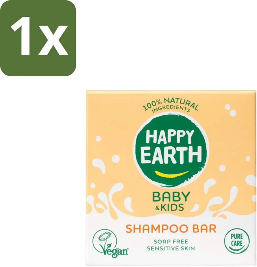 Happy Earth Baby & Kids Shampoo Bar 50g
