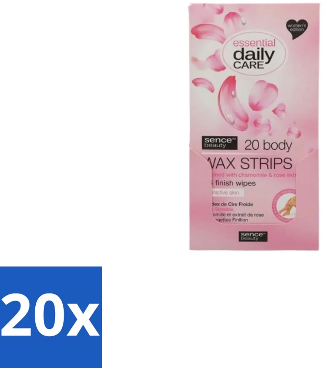 Sence Wax Strips Ontharing Lichaam