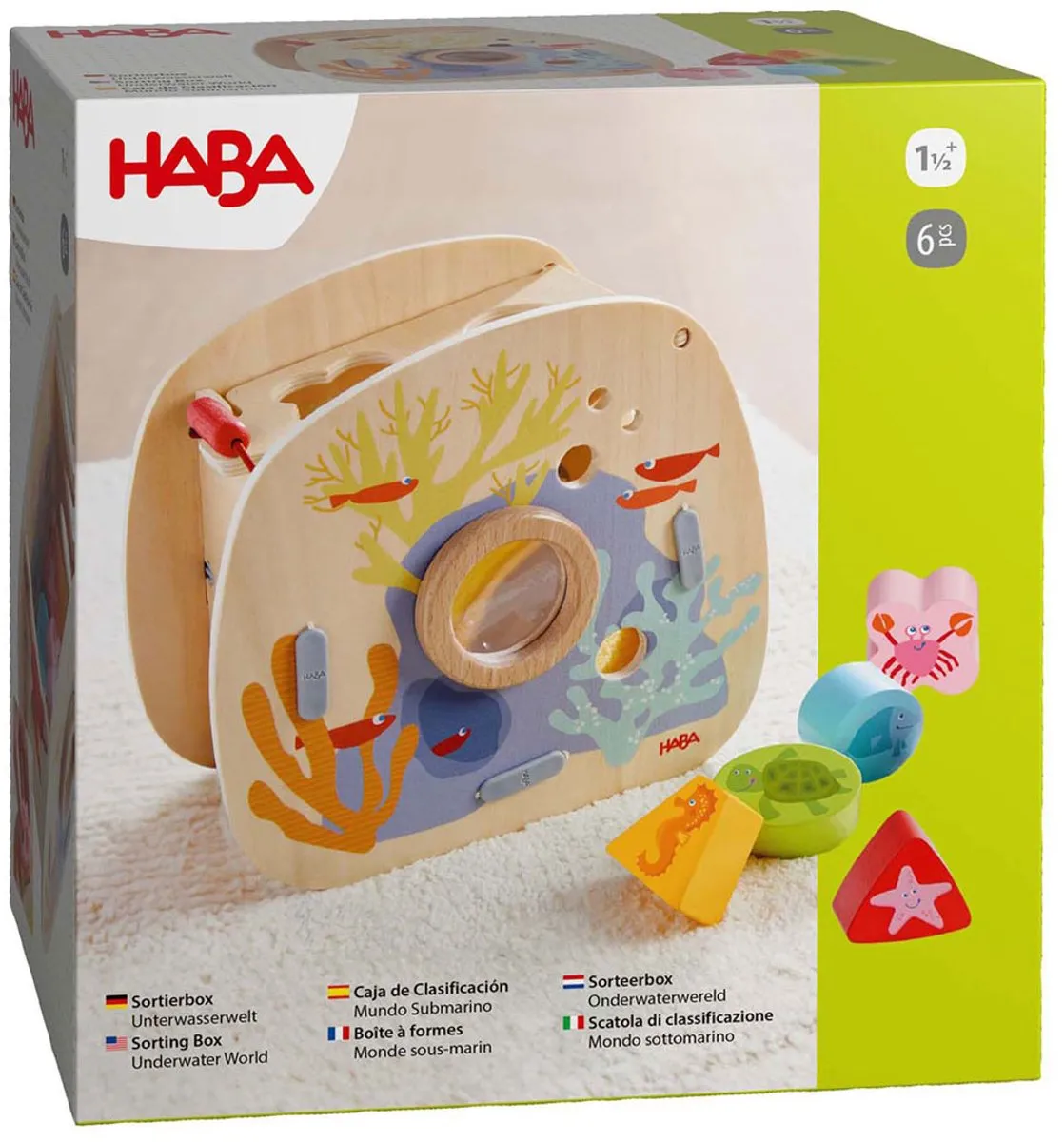 Haba Onderwaterwereld Vormenpuzzel 1000 Stuks - Multicolor
