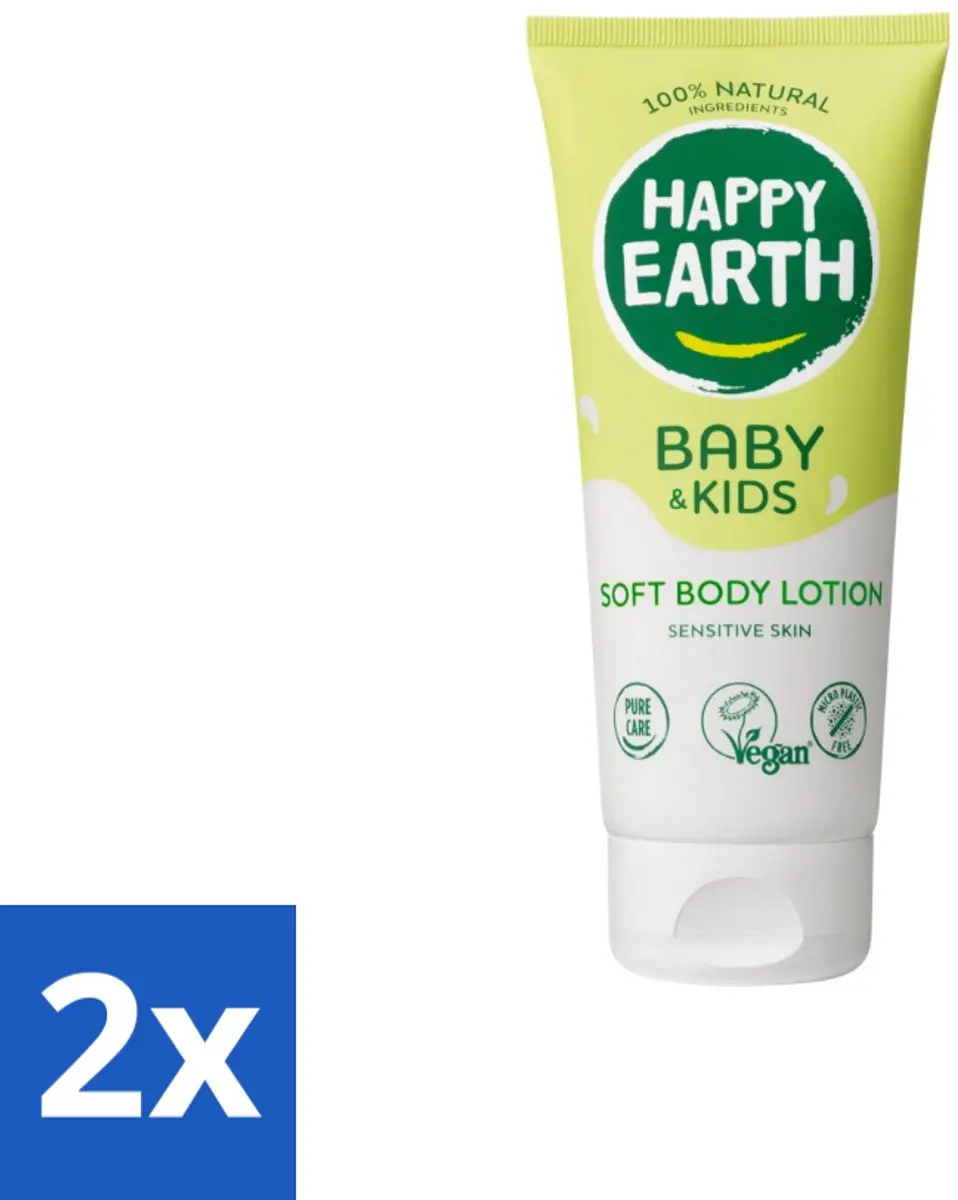 Happy Earth Baby & Kids Bodylotion 200ml