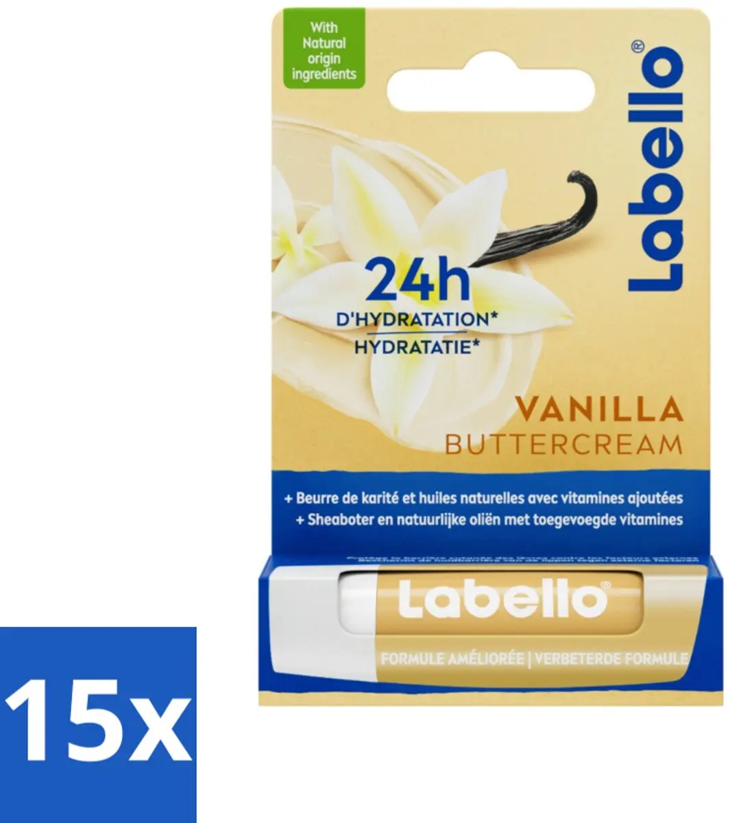 Labello Lippenbalsem Vanilla Buttercream 4.8g