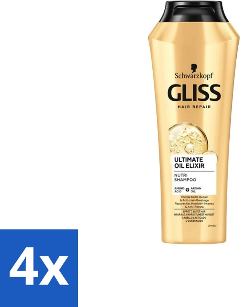 Gliss Kur Ultimate Oil Elixir Shampoo 250ml