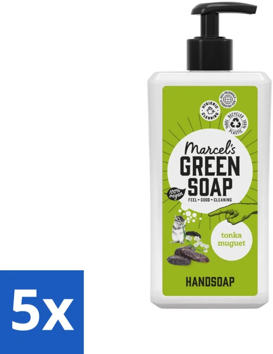Marcel's Green Soap Handzeep Tonka & Muguet 250ml