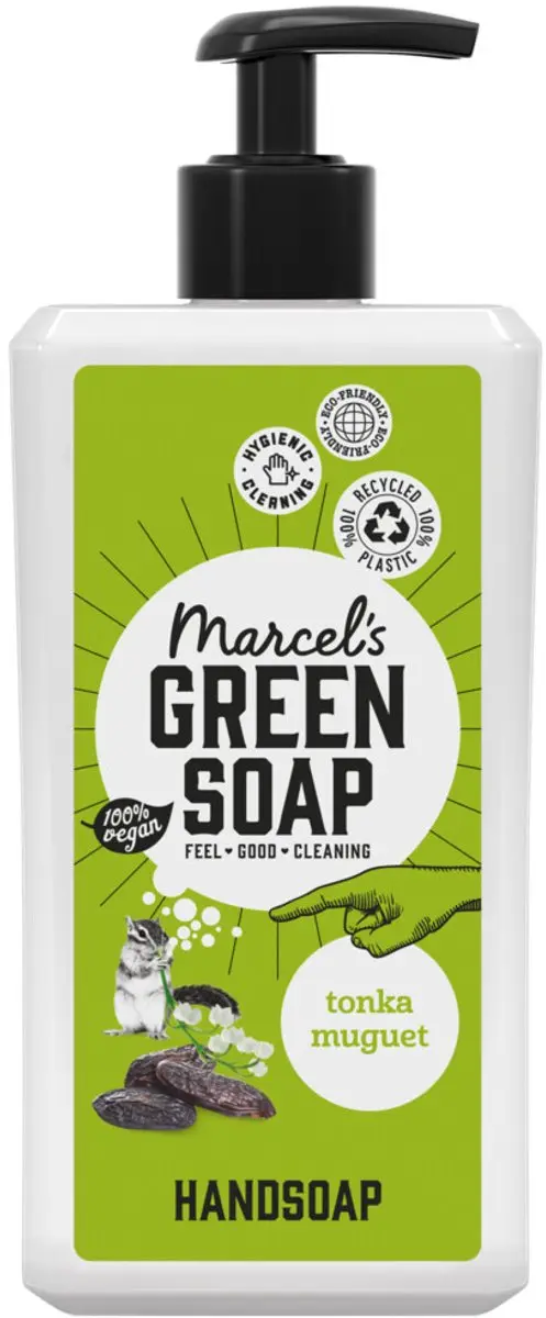 Marcel's Green Soap Handzeep Tonka & Muguet 250ml - 5 Stuks