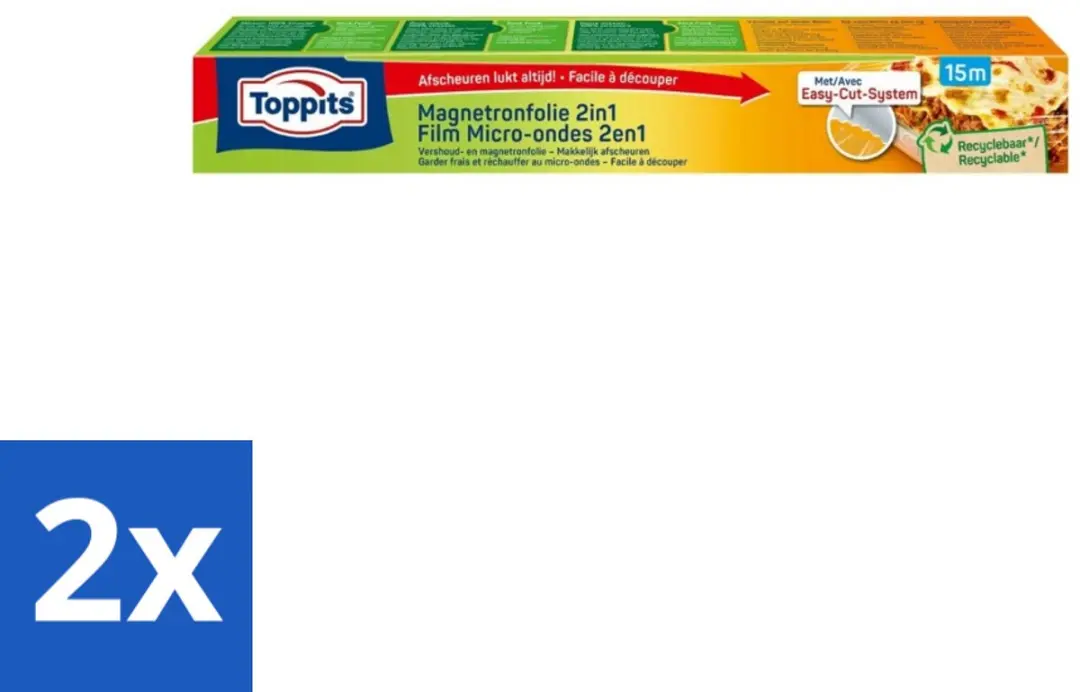 Toppits Magnetronfolie 2-in-1 15m