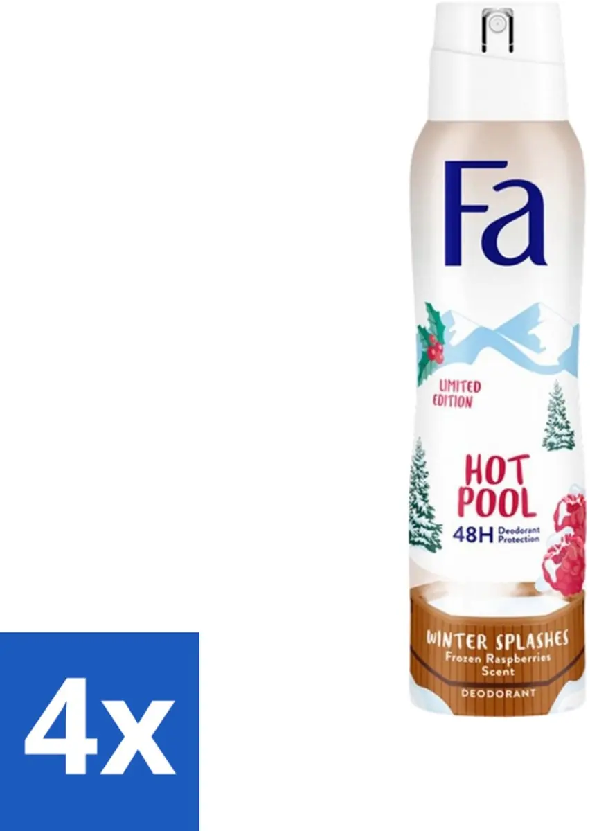 Fa Deospray Winter Splashes Frozen Raspberry