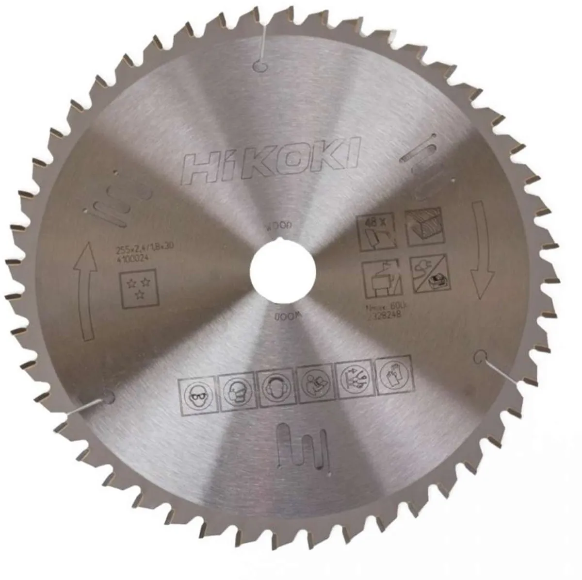 Hikoki Zaagblad Hout 255x30mm 48 Tanden 4100024 - afbeelding 2 van 2