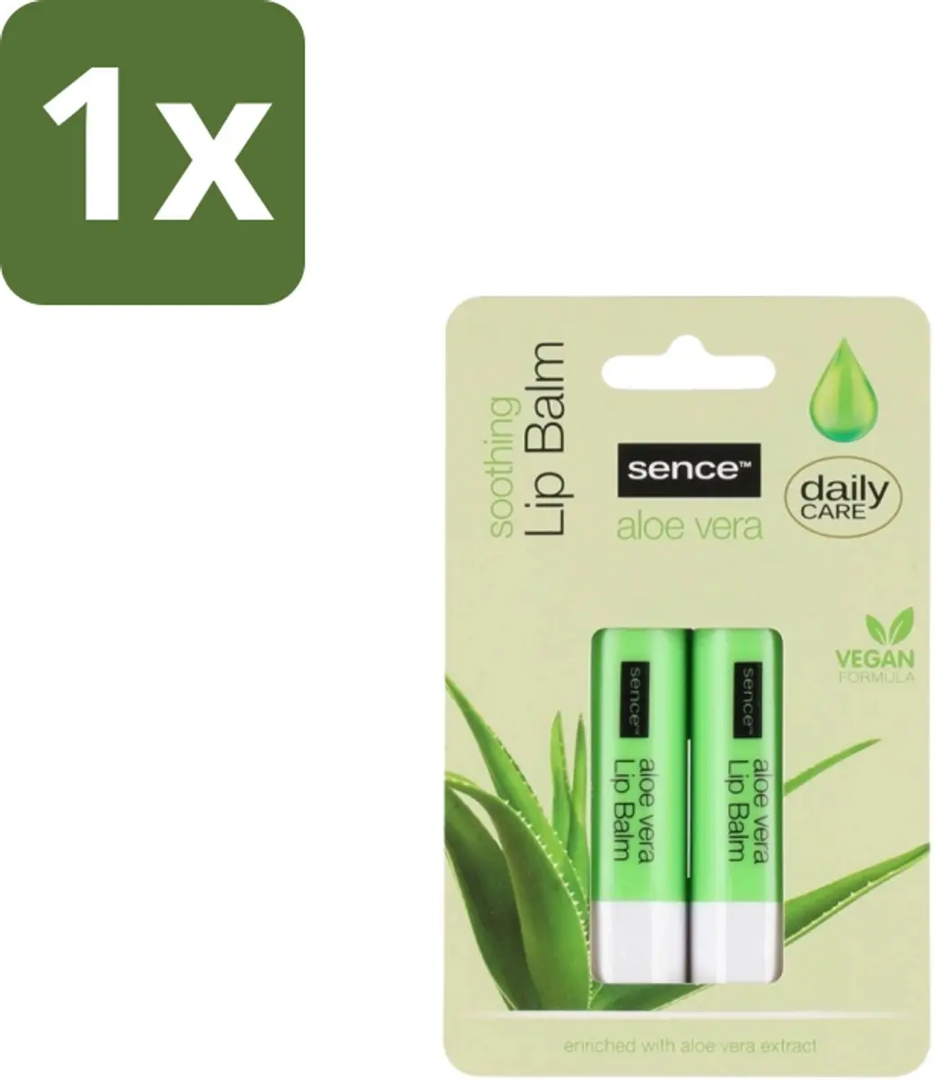 Sence Lippenbalsem Aloë Vera 9g