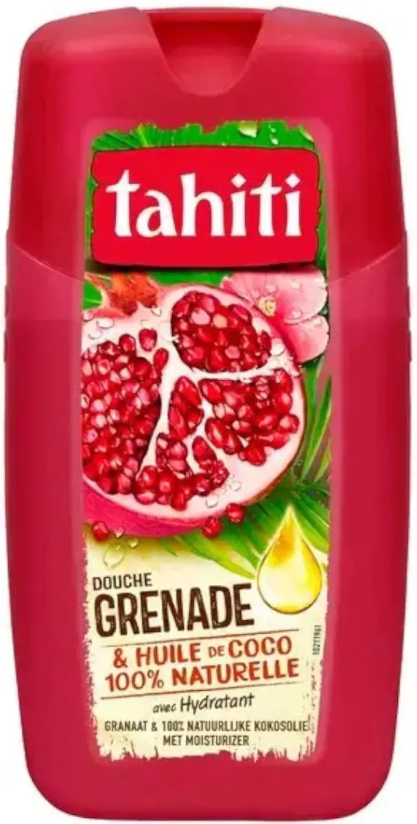 Tahiti Douchegel Granaatappel & Kokosolie 250ml