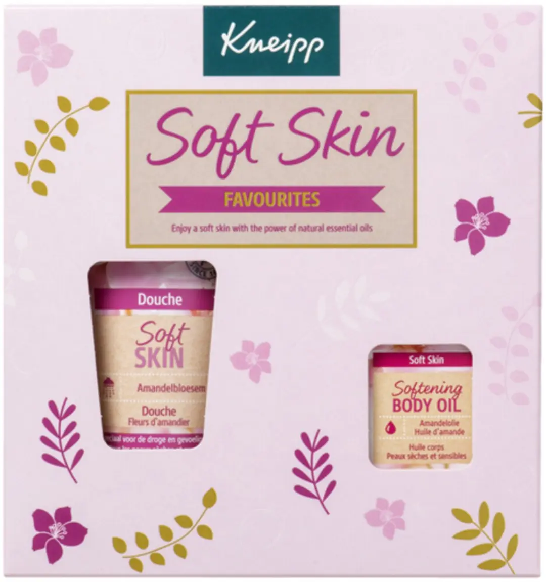Kneipp Soft Skin Favourites Geschenkset - 4 Stuks