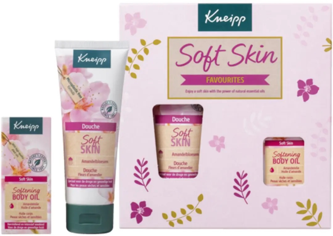 Kneipp Soft Skin Favourites Geschenkset - 4 Stuks