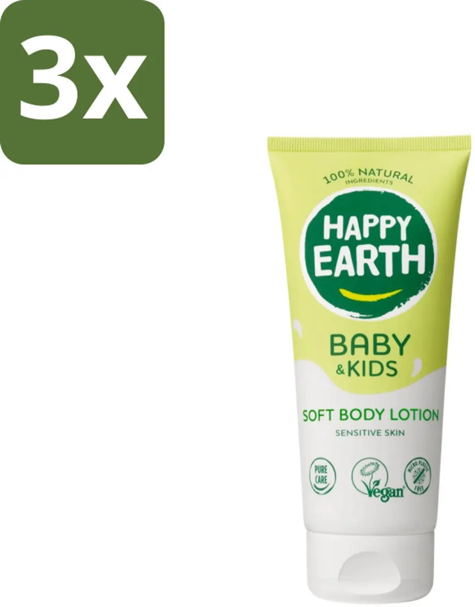 Happy Earth Baby & Kids Bodylotion 200ml