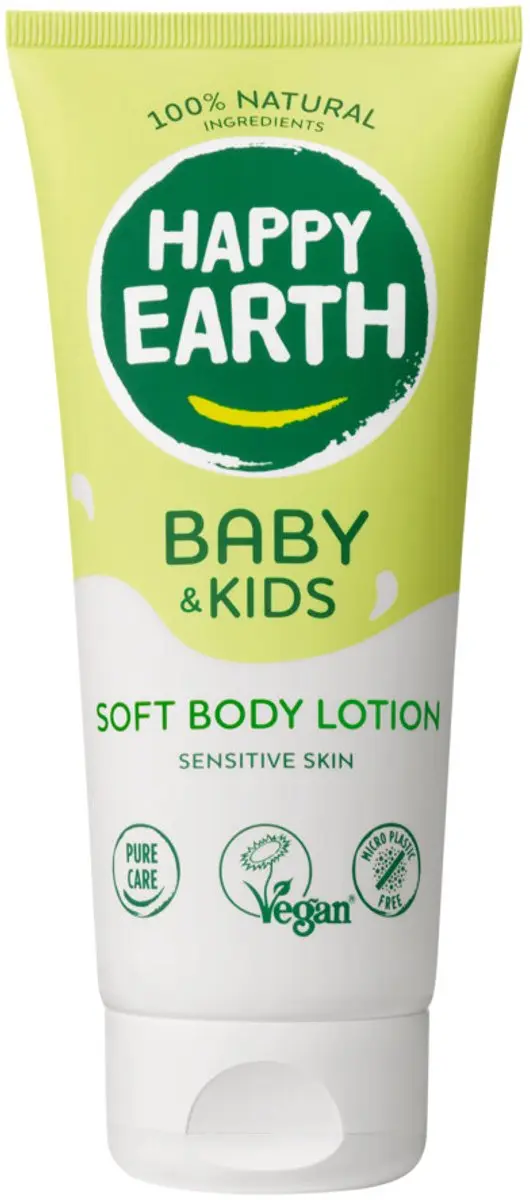 Happy Earth Baby & Kids Bodylotion 200ml - 3 Stuks