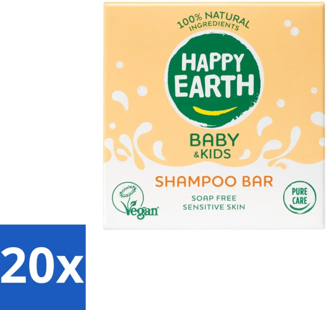 Happy Earth Baby & Kids Shampoo Bar 50g