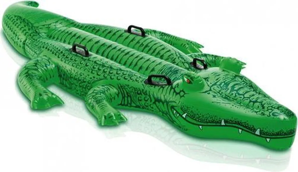 Intex Opblaasbare Krokodil 203x114cm