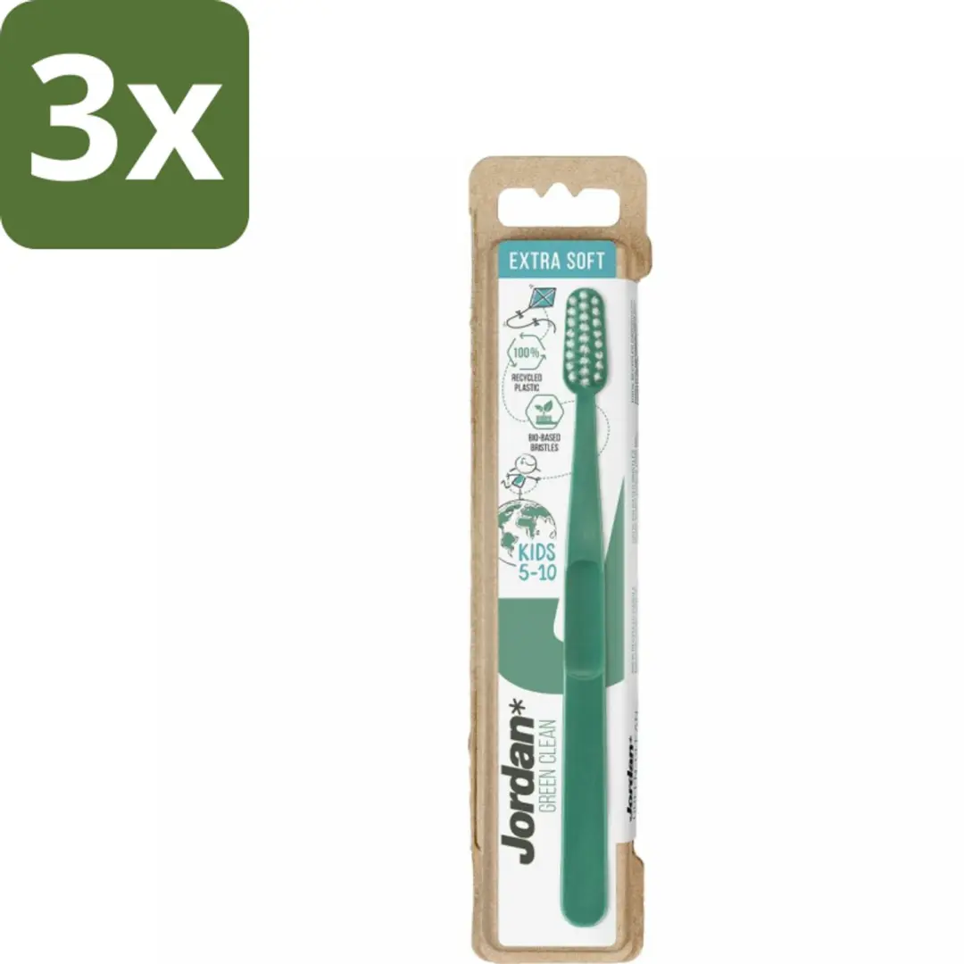 Jordan Green Clean Tandenborstel Extra Soft
