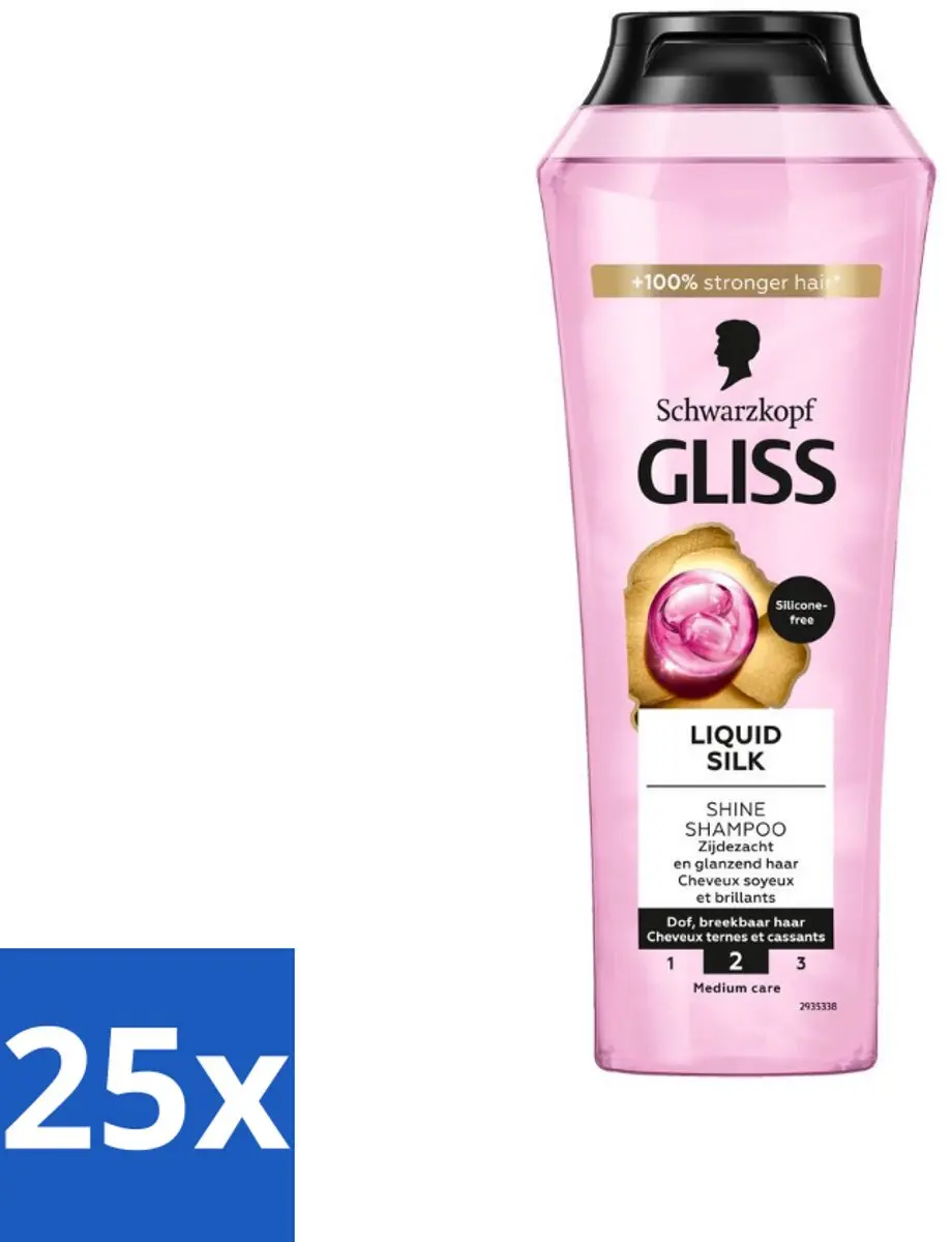 Schwarzkopf Gliss Liquid Silk Shampoo 250ml