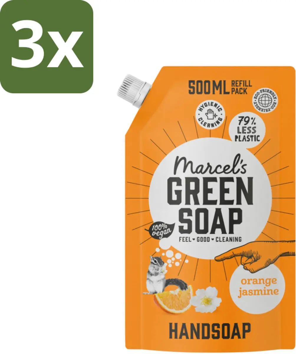 Marcel’s Green Soap Handzeep Navulling 500ml