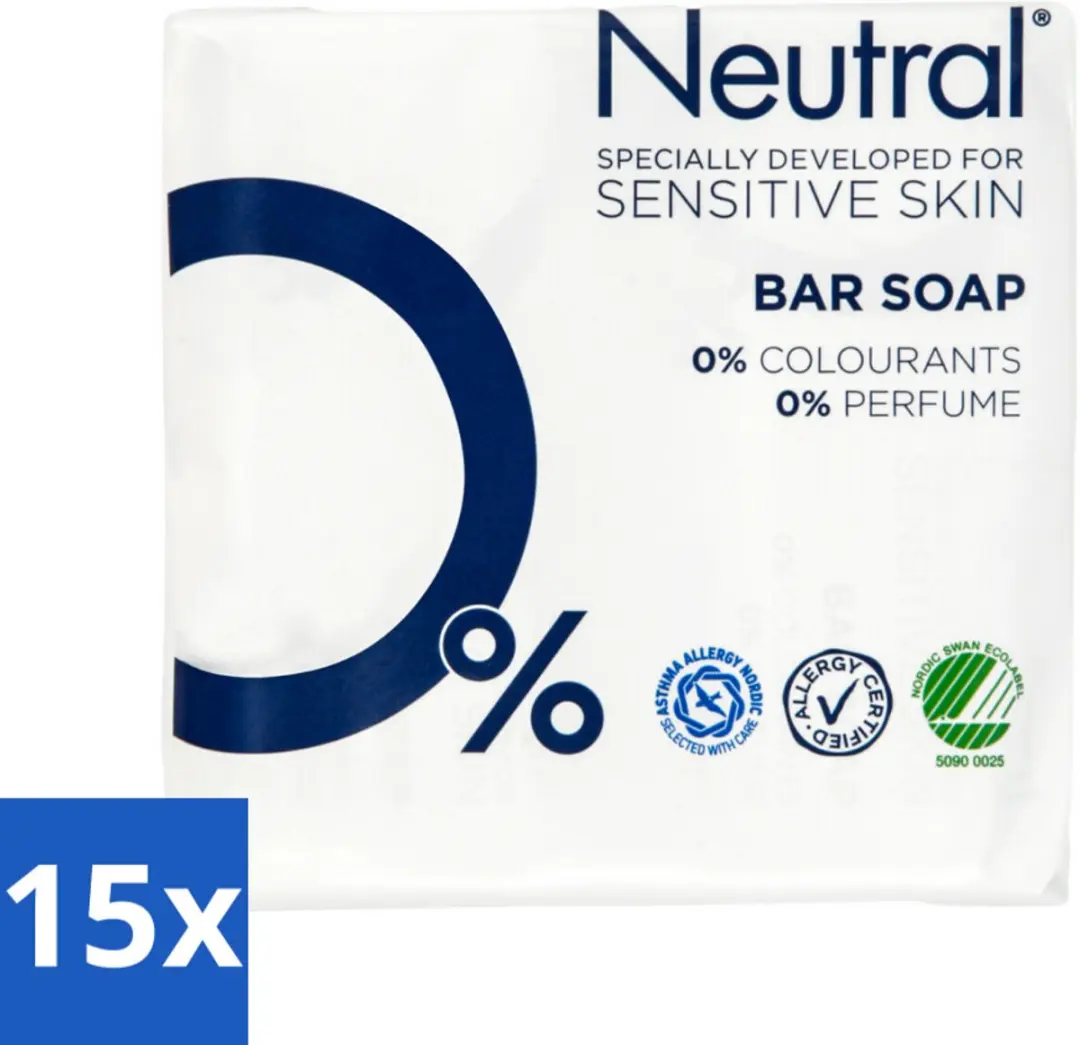 Neutral Zeeptabletten Bulkverpakking 15 Stuks