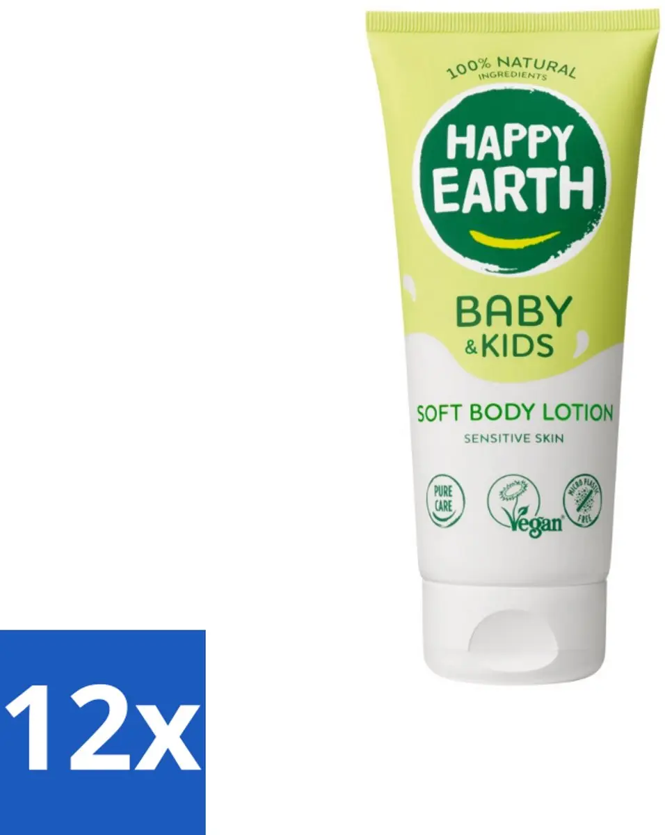 Happy Earth Baby & Kids Bodylotion 200ml
