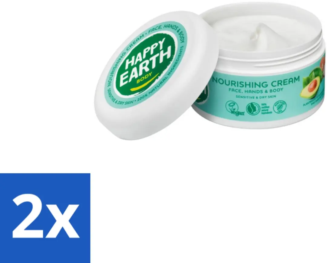 Happy Earth Voedende Crème 400ml