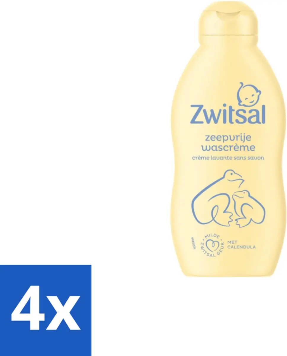 Zwitsal Zeepvrije Wascrème 200ml