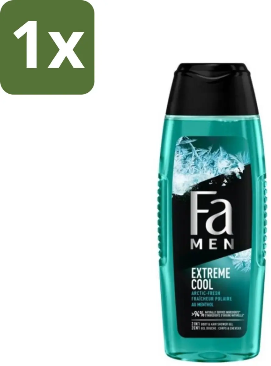Fa Men Extreme Cool Douchegel & Shampoo 250ml