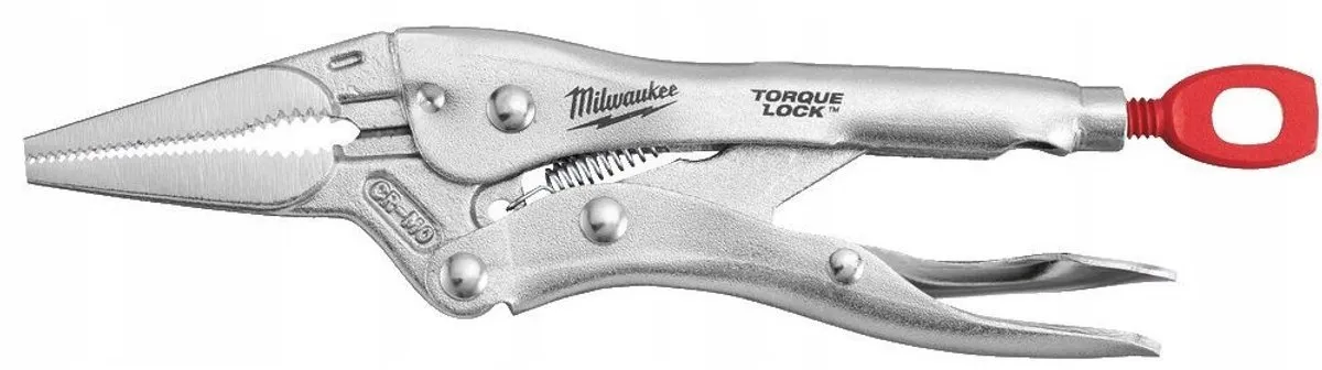 Milwaukee Torque Lock 150mm Griptang - 4932464572 - Rood/Zilver