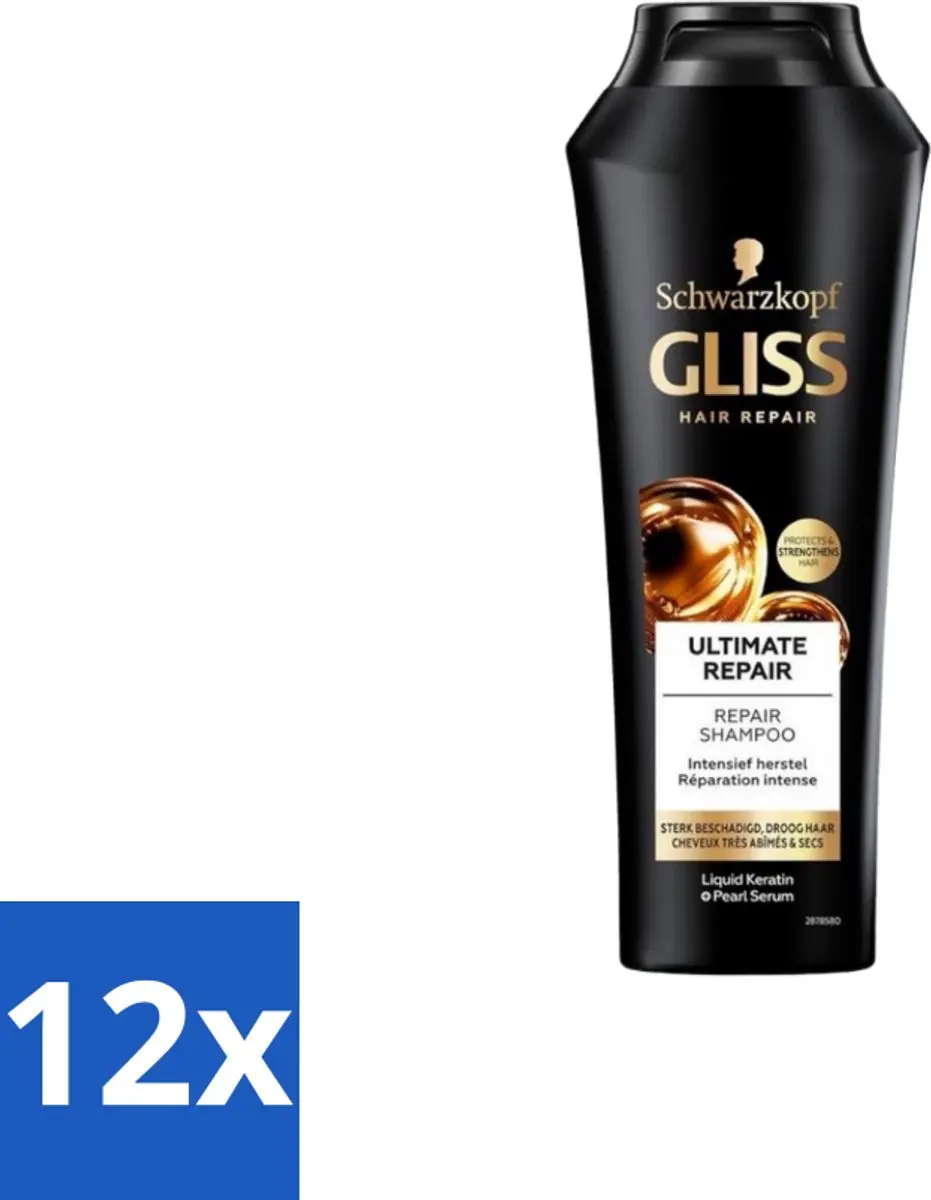 Gliss Kur Ultimate Repair Shampoo 250ml