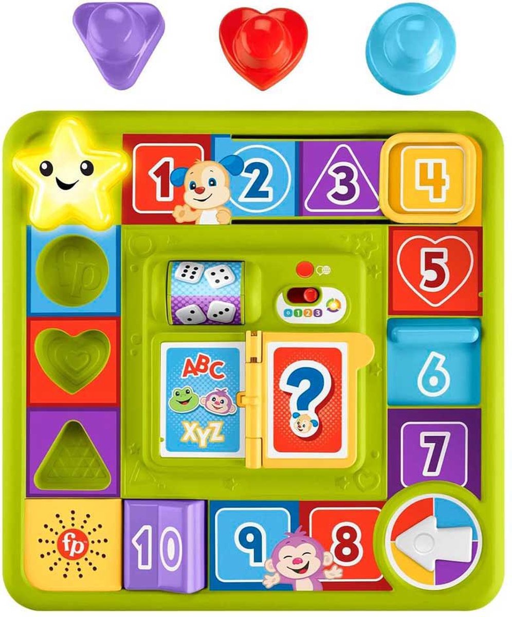 Fisher Price Lachen En Leren Puppy Activiteitenbord Veelkleurig