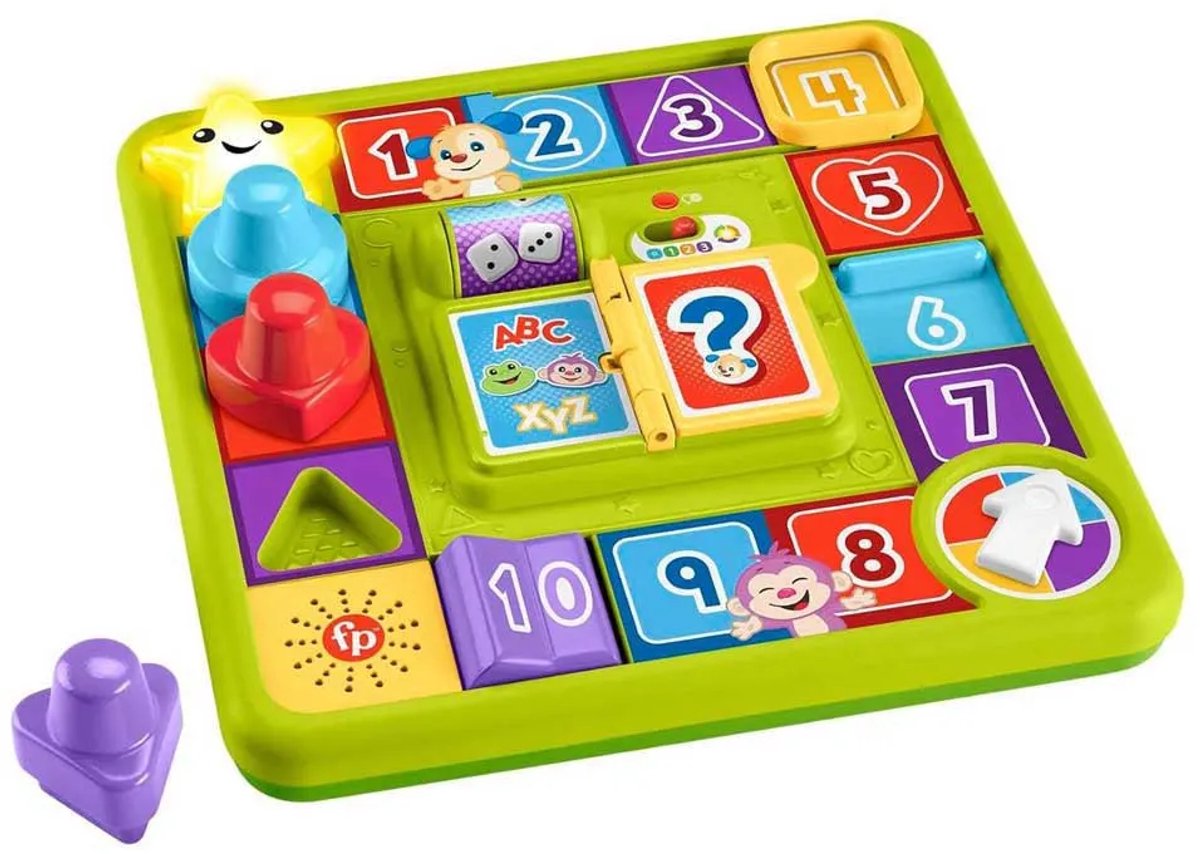 Fisher Price Lachen En Leren Puppy Activiteitenbord Veelkleurig