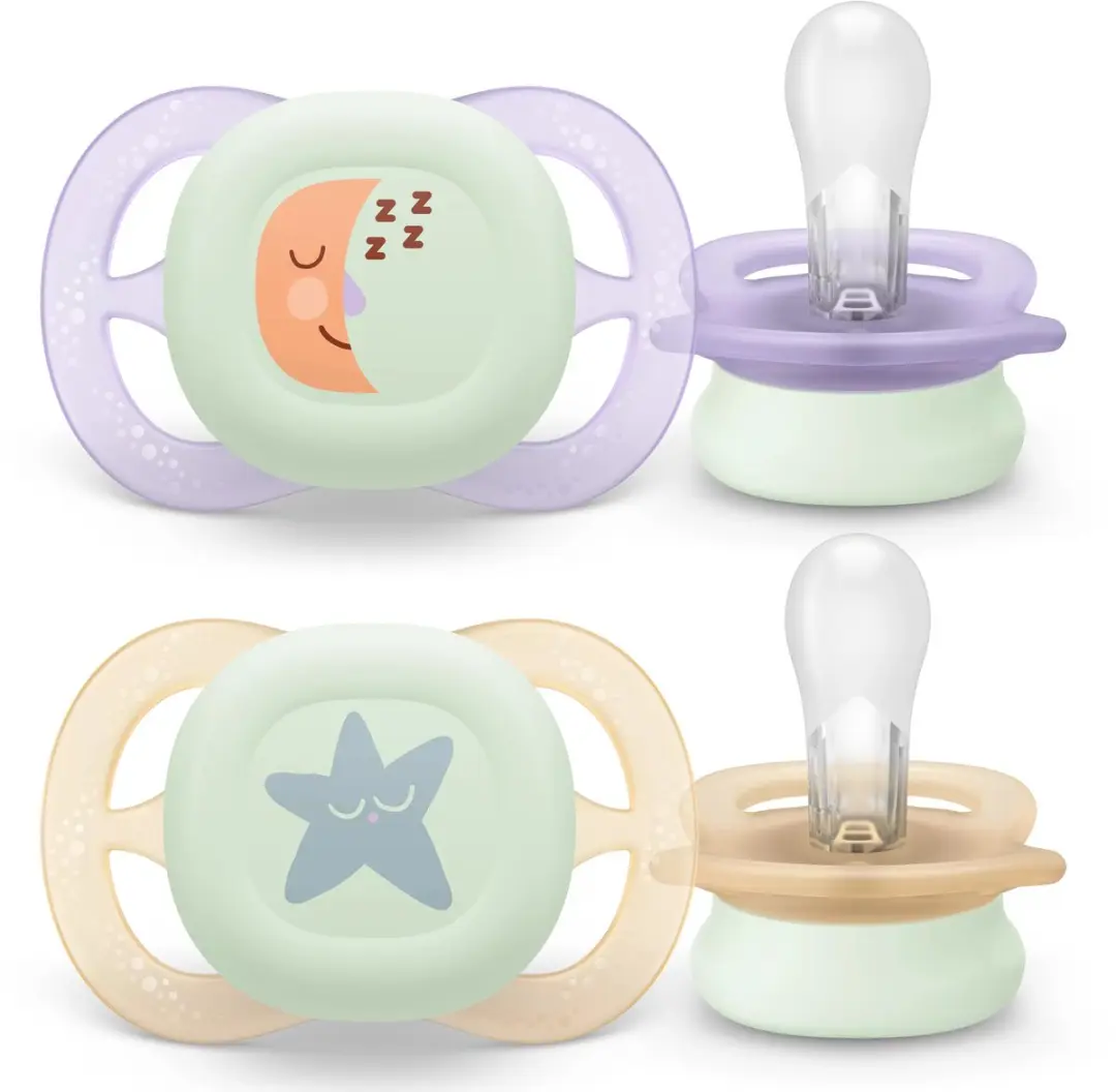 Philips Avent Ultra Start Fopspenen - 4 Stuks Multicolour - afbeelding 2 van 3