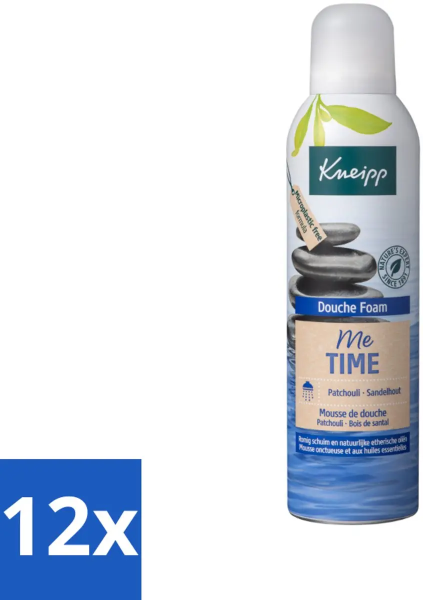Kneipp Me-Time Douche Schuim Patchouli & Sandelhout 200ml