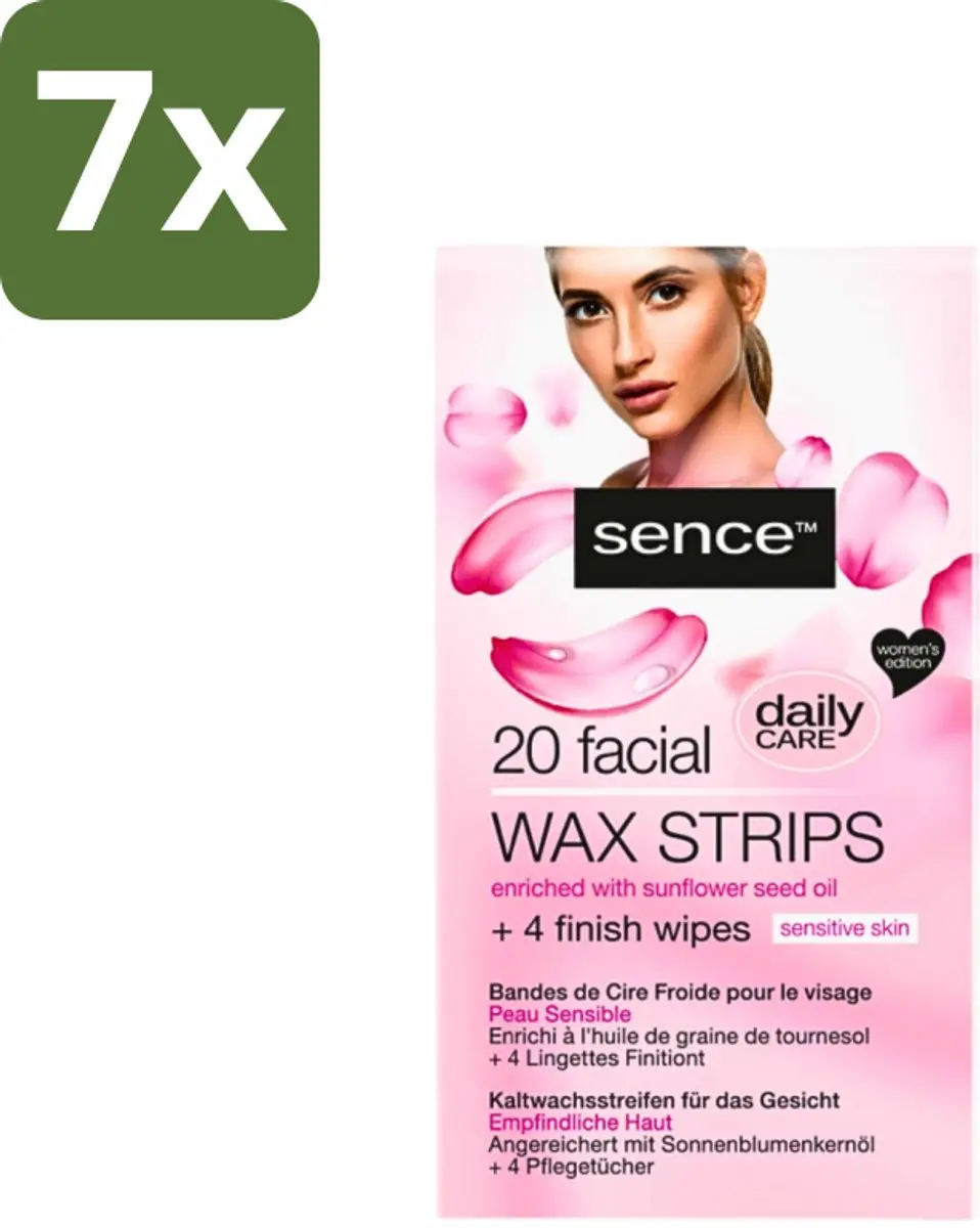Sence Waxstrips Gezicht - 21 Stuks (7x3)