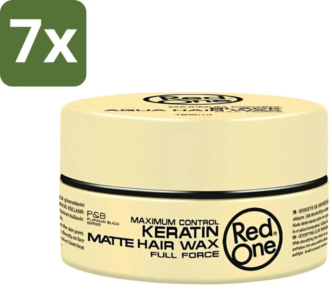 Red One Keratin Matte Haarwax 150ml
